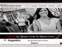 Tablet Screenshot of karacakizpansiyonu.com